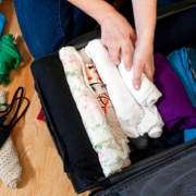 Roll Packing Technique clothes folding hack