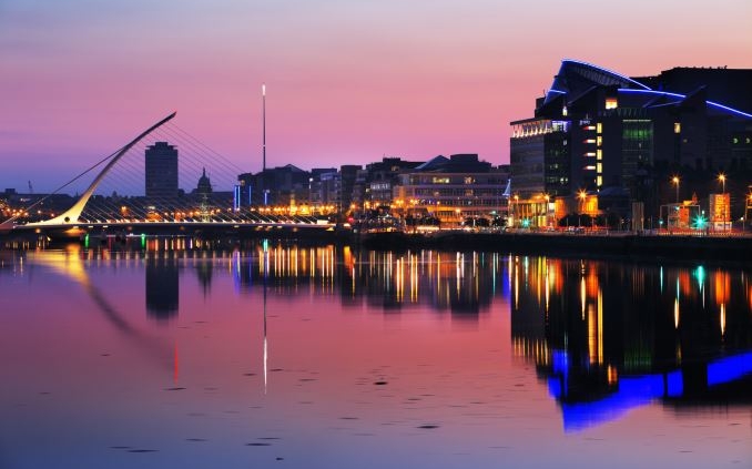 Conference in Dublin - Pink Skyline