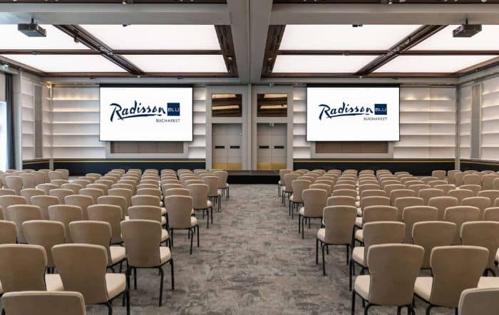 Radisson Blu Bucharest conference hall